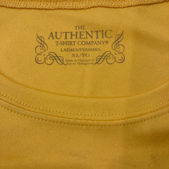 NWOT Authentic T-shirt company ladies polyester athletic shirt - Picture 3 of 4